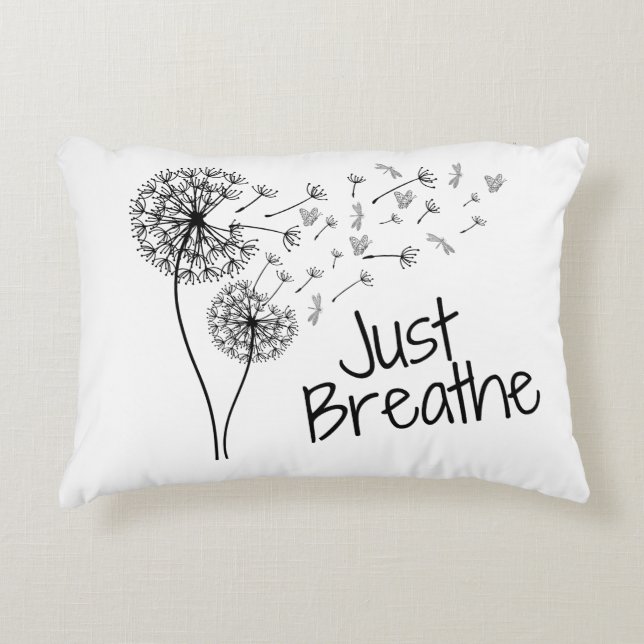 Respirer le Coussin d'accentuation par Posh Little (Devant)