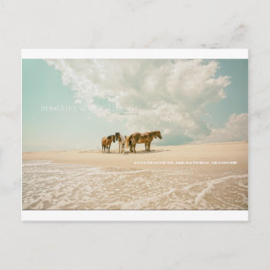 Respirer les rêves comme Air carte postale