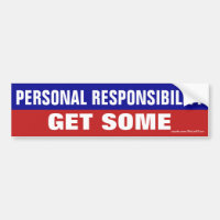 Responsabilité personnelle Obtenez un Sticker de p