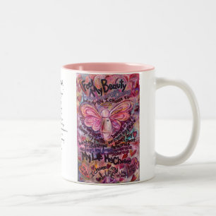 Ressentez ma beauté Cancer rose Ange Mug