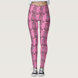 Ressort Cowgirl Tights Leggings de démarrage