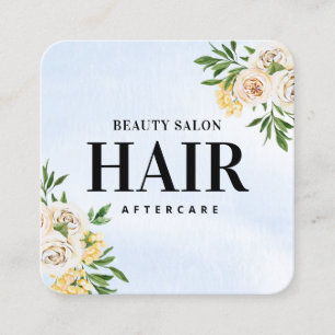 Ressort Prolongation des cheveux Carte de soins po