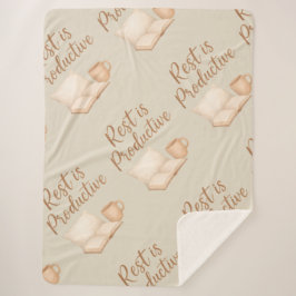 Rest is Productive Sherpadecke