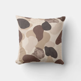 Rest Is Productive Throw Pillow | Cozy Neutral Kissen