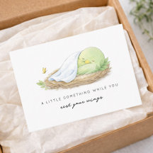 Rest Your Wings Mini Insert Cancer Support Card