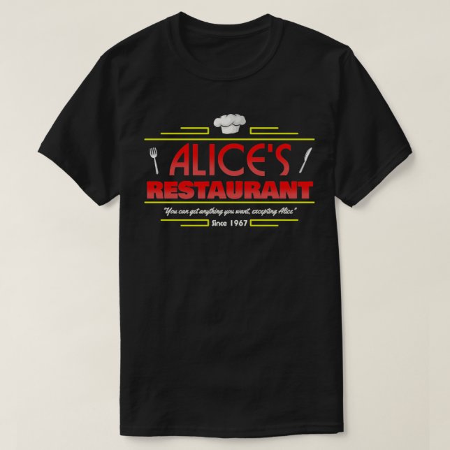 Restaurant Alices T-Shirt (Design vorne)
