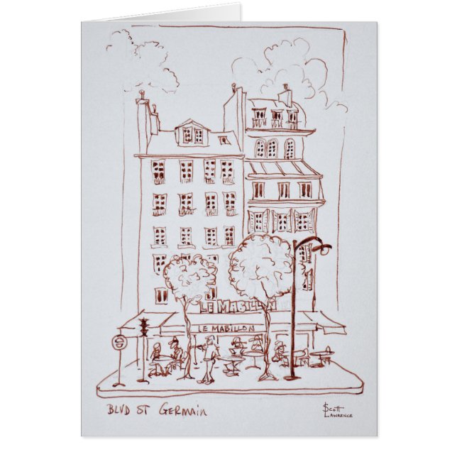 Restaurant am Boulevard| Saint-Germain, Paris (Vorne)