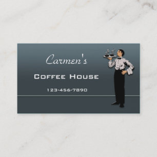 Restaurant Business Card Visitenkarte