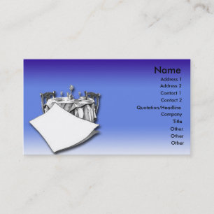 Restaurant Business Card Visitenkarte
