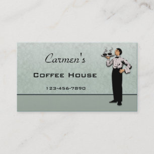 Restaurant Business Card Visitenkarte