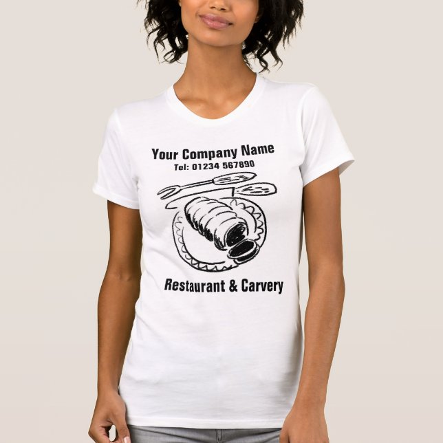Restaurant Business Personal T-Shirt (Vorderseite)