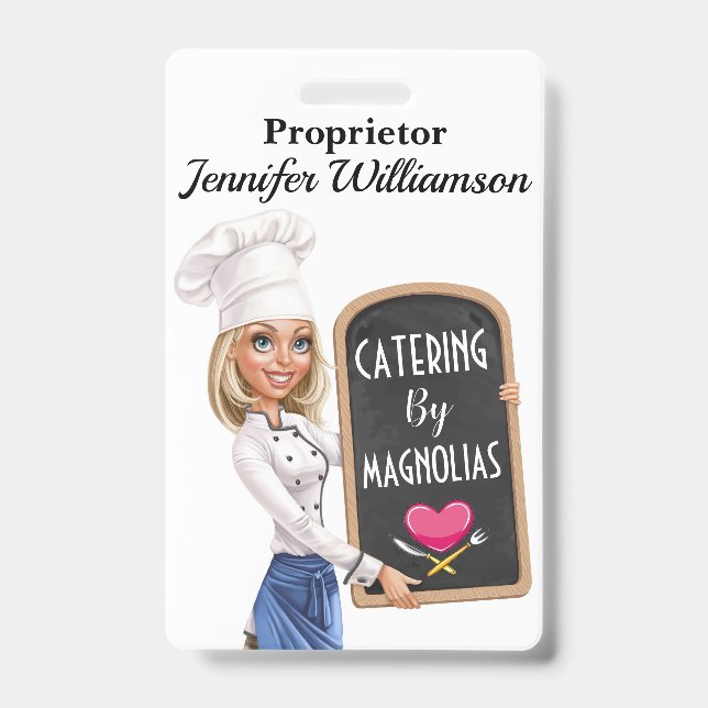 Restaurant - Catering Badge Lanyard (Avant)