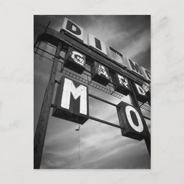 Restaurant Diamonds Postkarte (Vorderseite)