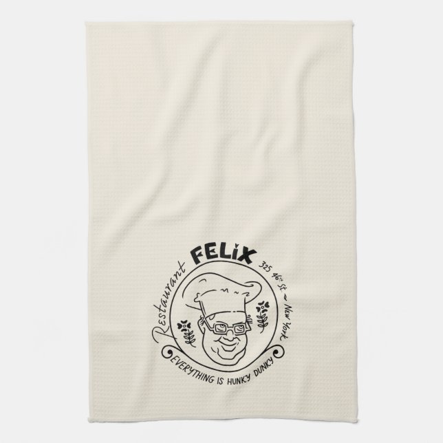 Restaurant Felix Geschirrtuch (Vertikal)