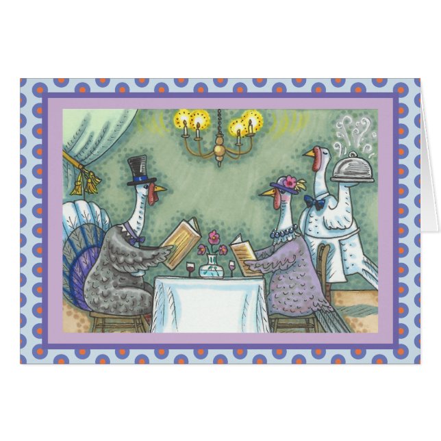 RESTAURANT FINE TURQUIE GRÂCE À LA CARTE DE SALUT  (Devant Horizontal)