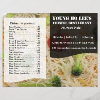 Restaurant Flyer