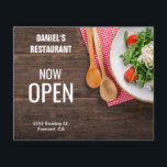 Restaurant Grand Opening Flyer<br><div class="desc">Promotionrestaurant Flyer. Passen Sie es mit Ihrem eigenen Text an und verbreiten Sie das Wort.</div>