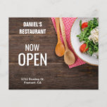 Restaurant Grand Opening Flyer<br><div class="desc">Promotionrestaurant Flyer. Passen Sie es mit Ihrem eigenen Text an und verbreiten Sie das Wort.</div>