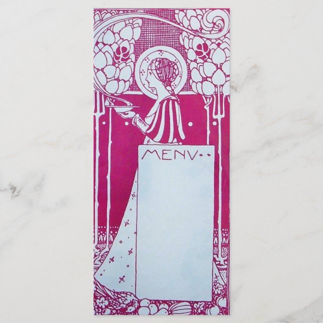 RESTAURANT MENU L CARTE DE RACK (Devant)