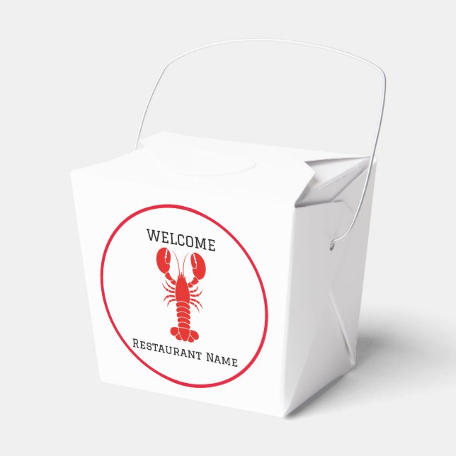 Restaurant mit Meeresfrüchten Empfang Red Hummer P Geschenkschachtel (Vorderseite)