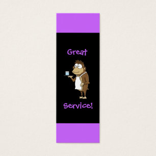 Restaurant-Server-Spitze-Karte