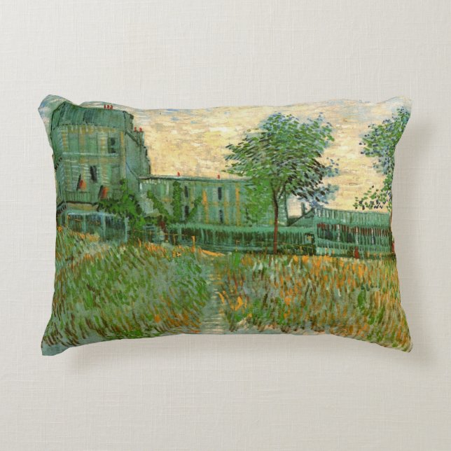 Restaurant Sirene, Asnières von Vincent van Gogh Dekokissen (Vorderseite)