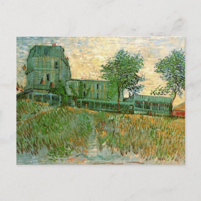 Restaurant Sirene, Asnières von Vincent van Gogh Postkarte (Vorderseite)