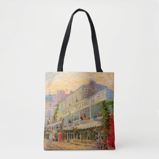 Restaurant Sirene, Asnières von Vincent van Gogh Tasche (Vorderseite)