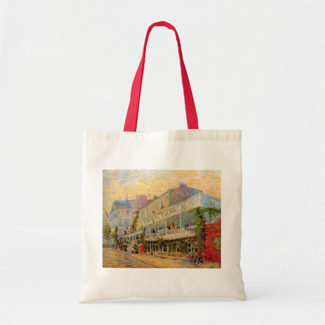 Restaurant Sirene, Asnières von Vincent van Gogh Tragetasche (Vorne)
