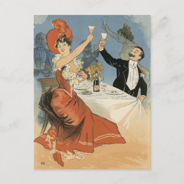 Restaurant vintage Soft Ouverture Invitation (Devant)
