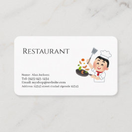 Restaurant Visitenkarte