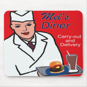 Restaurant-Weg 66 Mousepad