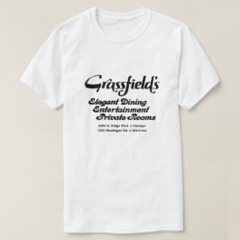Restaurants Grassfield, Chicago, Glenview, Illin T-Shirt