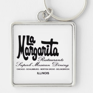 Restaurants La Margarita in Illinois Schlüsselanhänger