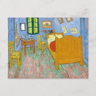 Restauriertes farbenfrohes Van Gogh Zimmer am Arle Postkarte