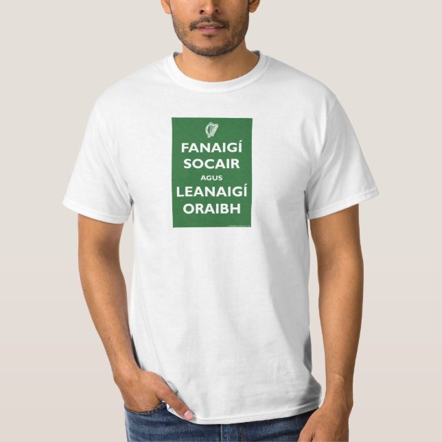Restent calme… il est un T-shirt ! (Devant)