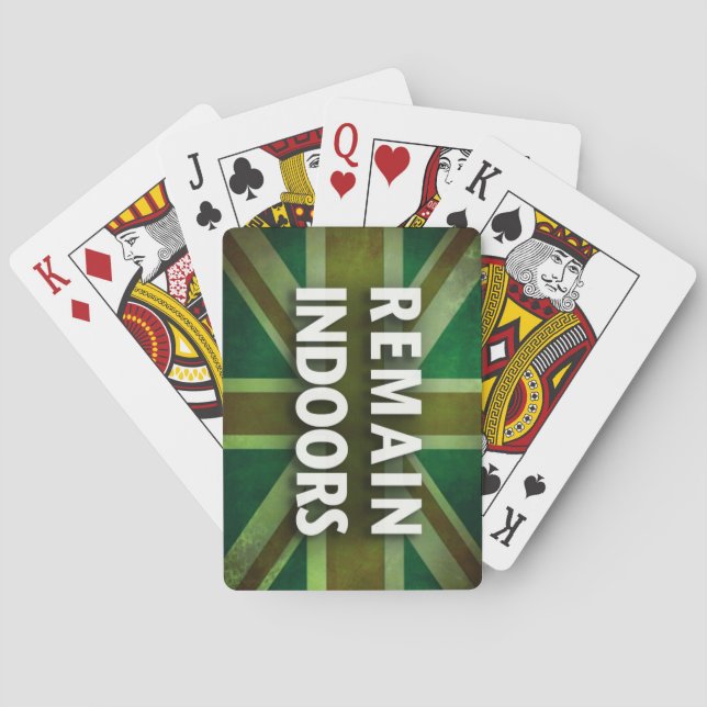 Rester à l'intérieur des cartes de jeu (dos)