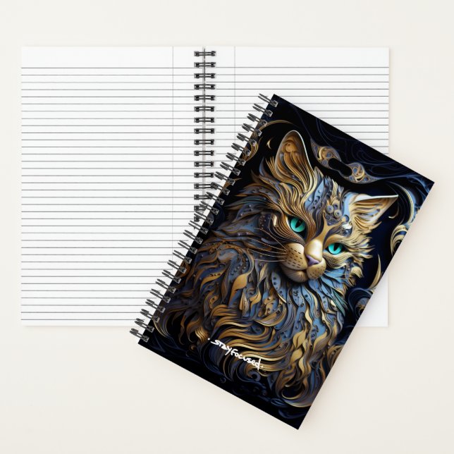 RESTER CONCENTRÉ | Carnet Spiral (À l'intérieur)