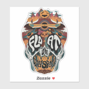 Rester Sticker Éffrayant