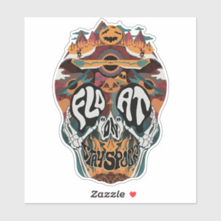 Rester Sticker Éffrayant