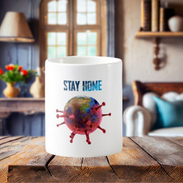 Restez à la maison Café Mug