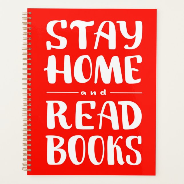 Restez à la maison et lisez des livres (Devant)