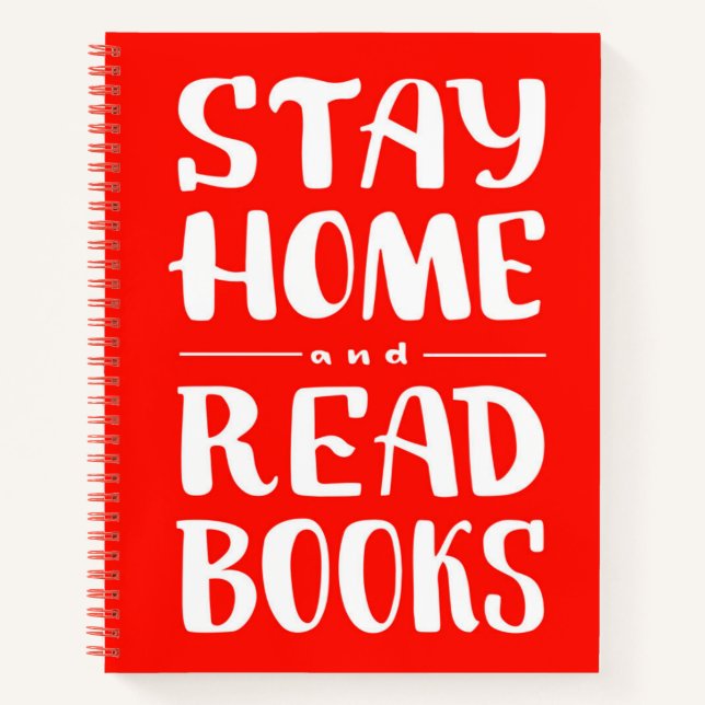 Restez à la maison et lisez des livres (Devant)