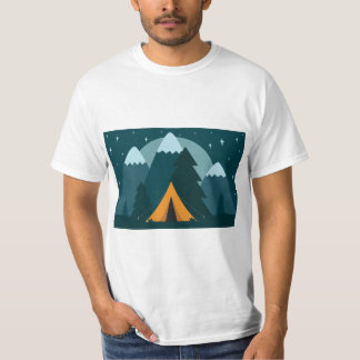 Restez à l'abri, l'aventure attend" T-shirt