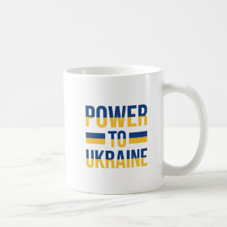 Restez avec l'Ukraine - Liberté & Paix Café Mug