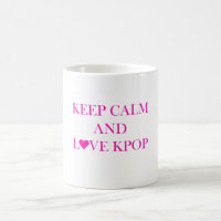 Restez calme et amoureux Kpop Mug