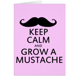 Restez calme et augmentez votre moustache