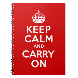 Restez calme et continuez sur le Carnet