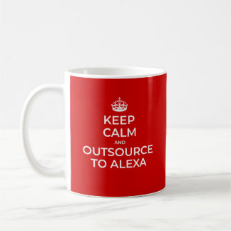 Restez calme et externalisez vers Alexa Mug