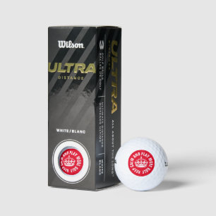 Restez calme et jouez plus de golf nouvelles balle
